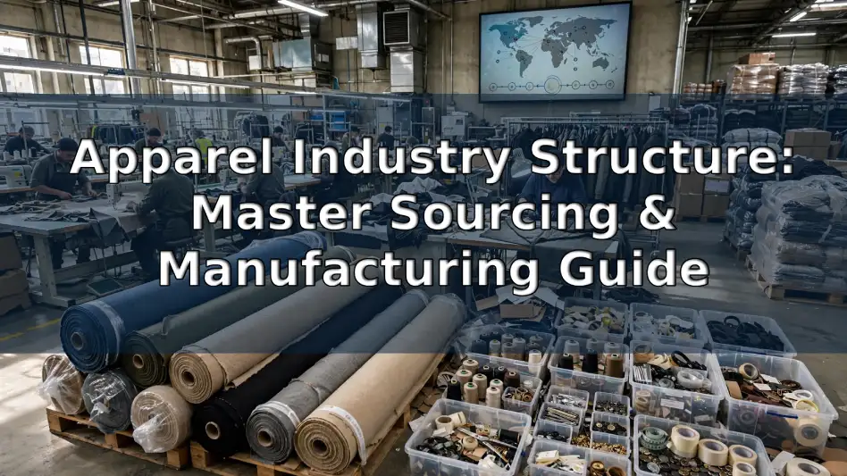 Apparel Industry Structure: Master Sourcing & Manufacturing Guide
